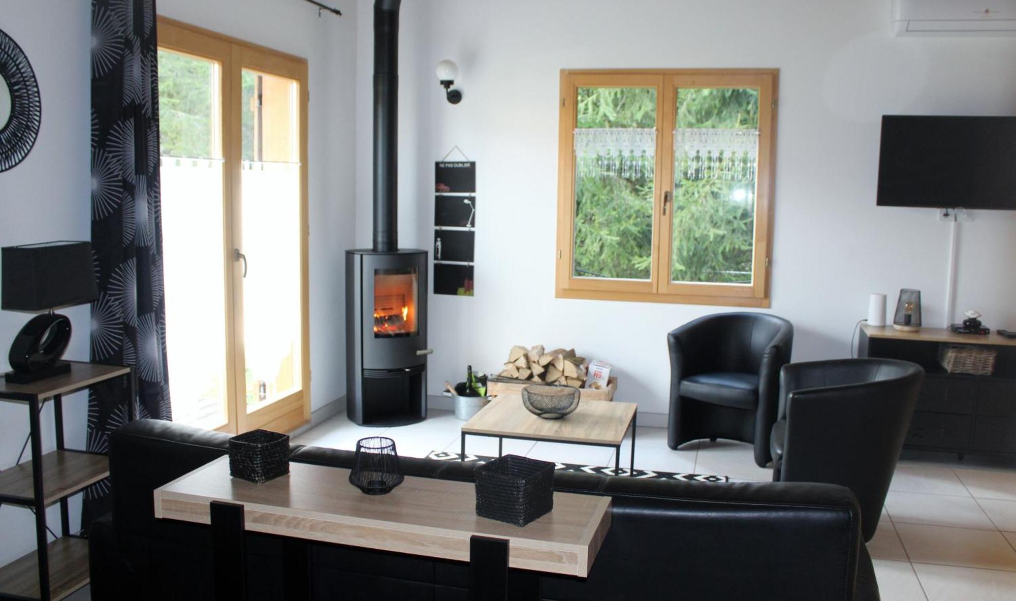 Chalet De Charme Le Contemporain Ney Экстерьер фото