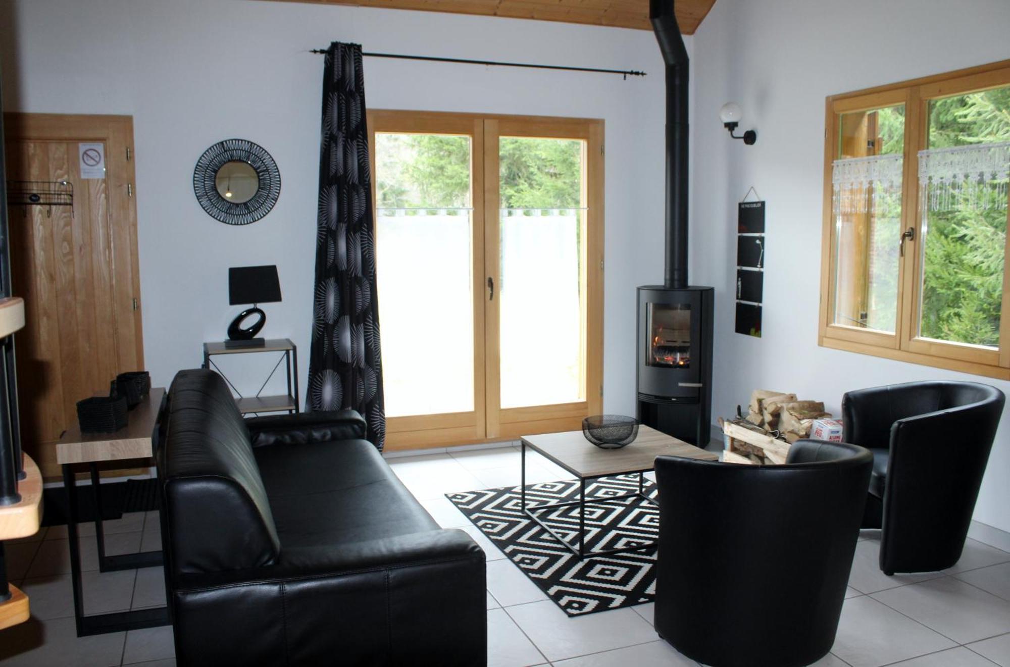 Chalet De Charme Le Contemporain Ney Экстерьер фото