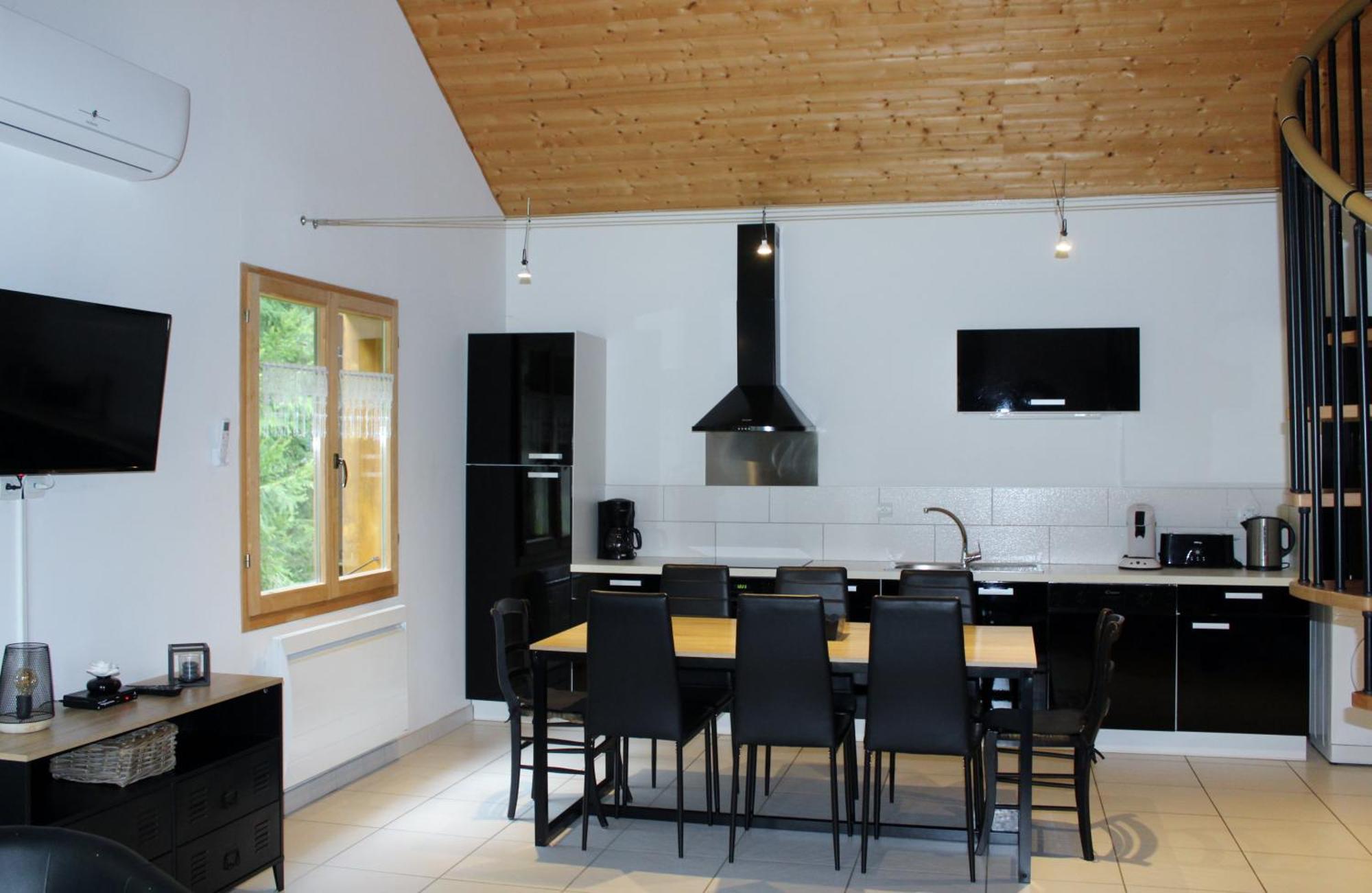 Chalet De Charme Le Contemporain Ney Экстерьер фото