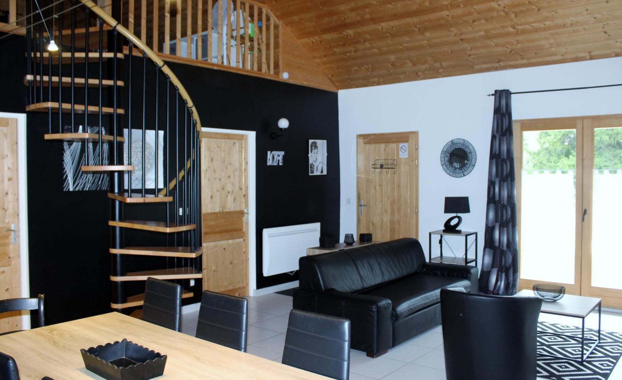 Chalet De Charme Le Contemporain Ney Экстерьер фото