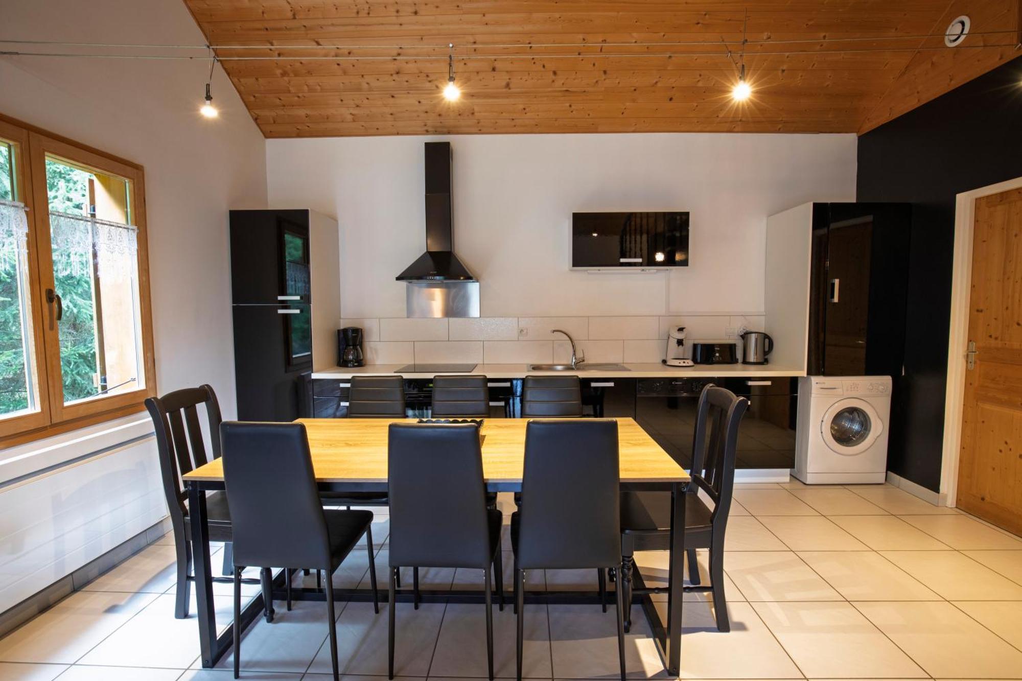 Chalet De Charme Le Contemporain Ney Экстерьер фото