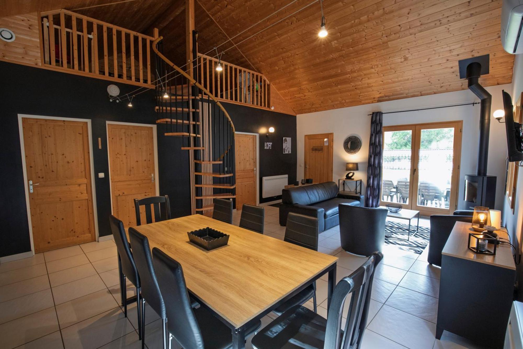 Chalet De Charme Le Contemporain Ney Экстерьер фото
