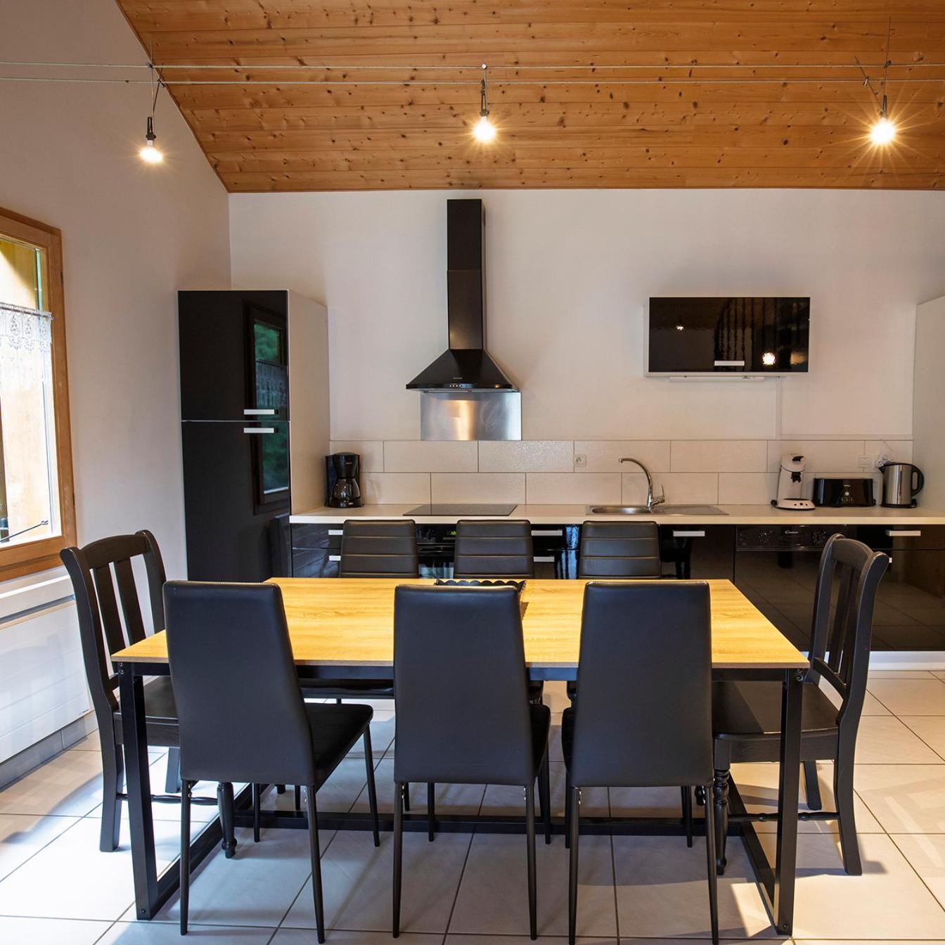 Chalet De Charme Le Contemporain Ney Экстерьер фото